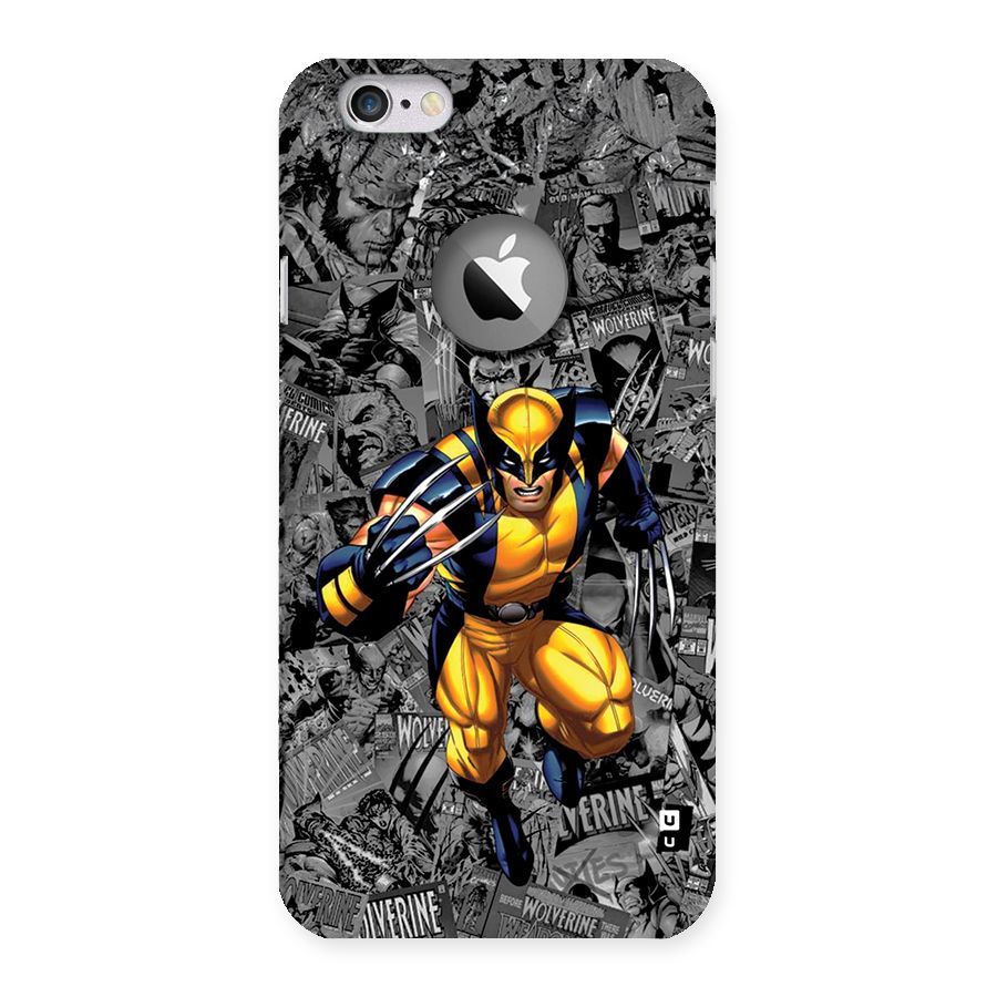 Logan Stance Back Case for iPhone 6 Logo Cut