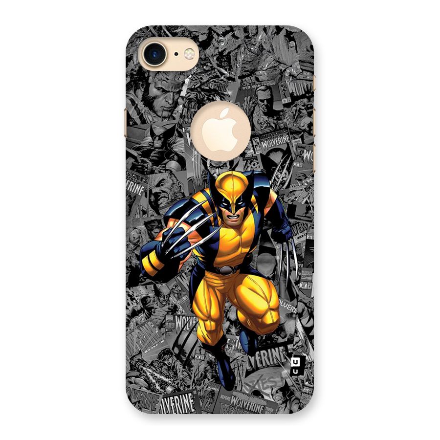 Logan Stance Back Case for iPhone 7 Logo Cut