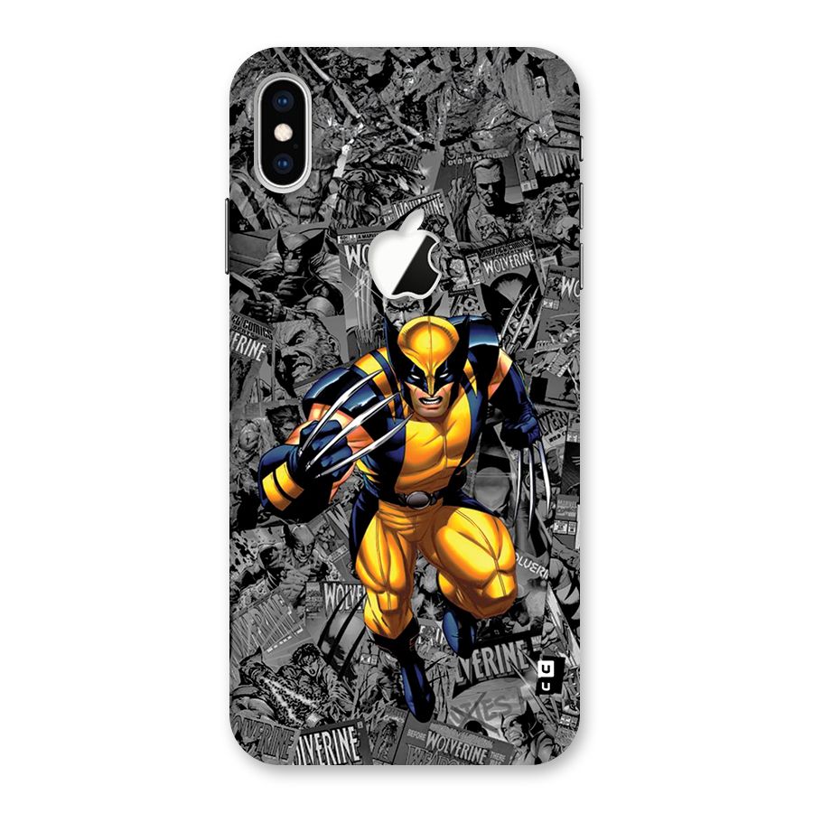 Logan Stance Back Case for iPhone XS Max Apple Cut