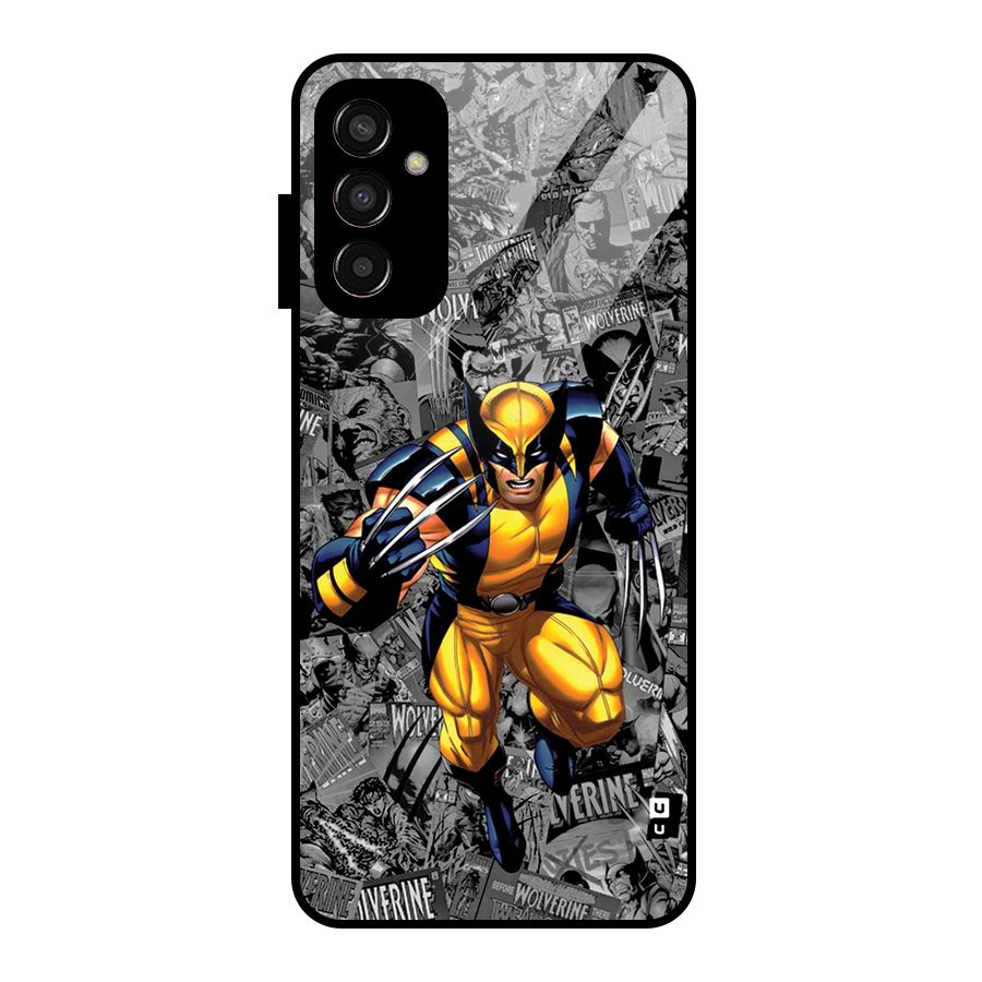 Logan Stance Glass Back Case for Galaxy F13
