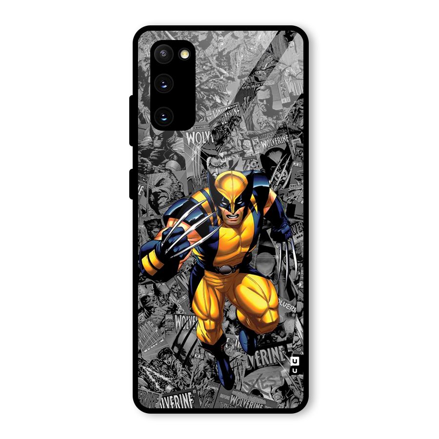 Logan Stance Glass Back Case for Galaxy S20 FE