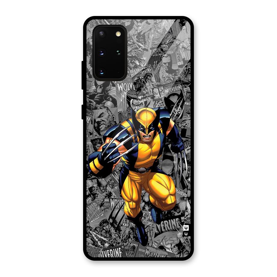 Logan Stance Glass Back Case for Galaxy S20 Plus
