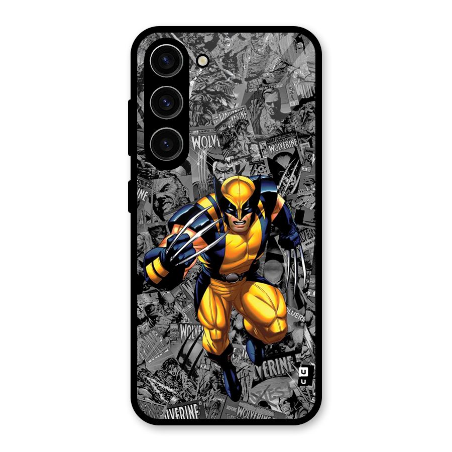 Logan Stance Glass Back Case for Galaxy S23
