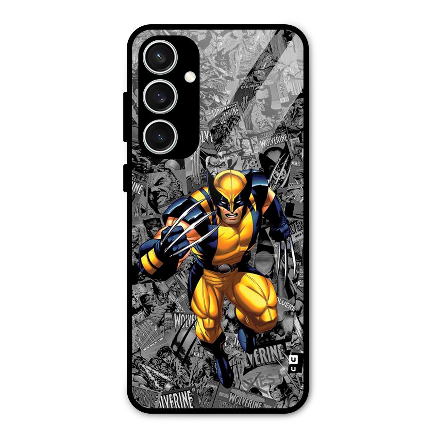 Logan Stance Glass Back Case for Galaxy S23 FE