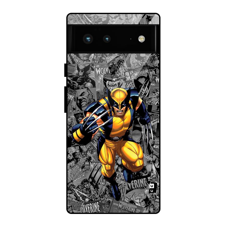 Logan Stance Glass Back Case for Google Pixel 6
