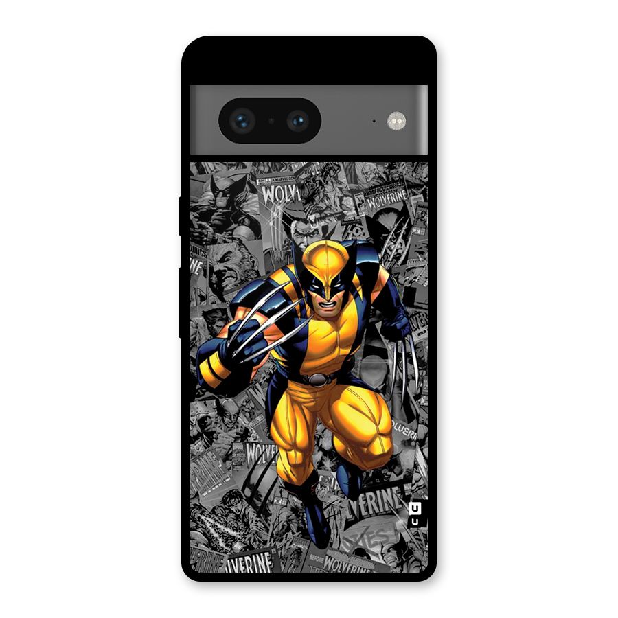 Logan Stance Glass Back Case for Google Pixel 7