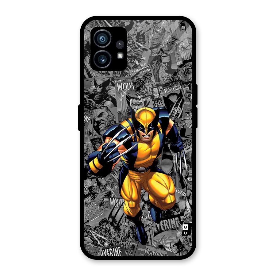 Logan Stance Glass Back Case for Nothing Phone 1