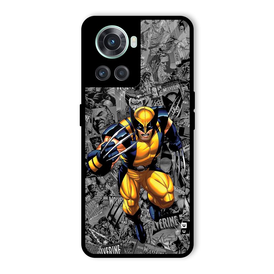Logan Stance Glass Back Case for OnePlus 10R