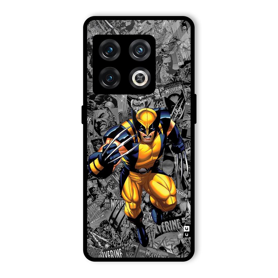 Logan Stance Glass Back Case for OnePlus 10 Pro 5G