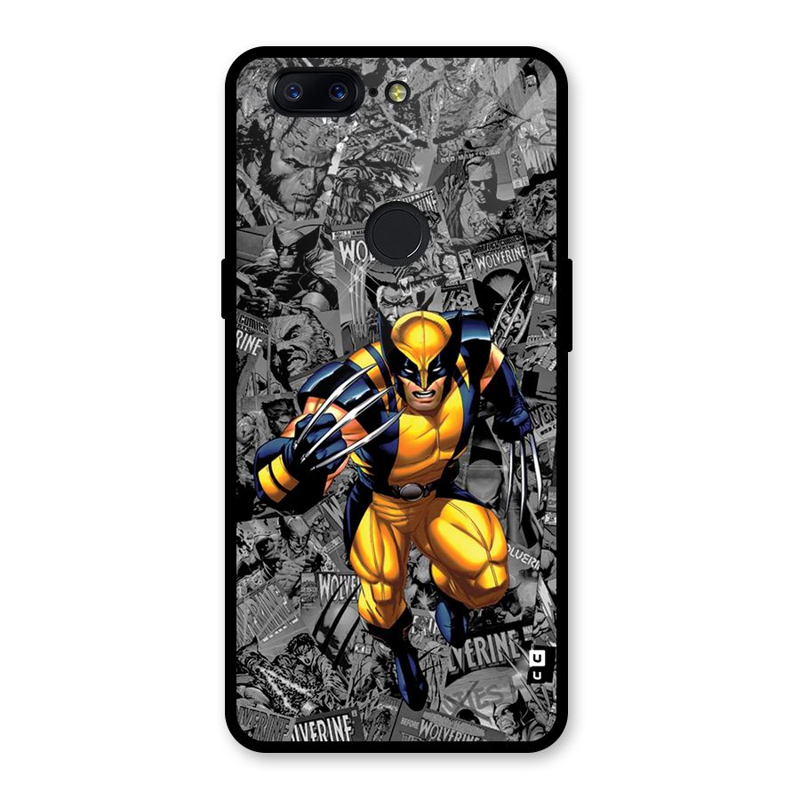 Logan Stance Glass Back Case for OnePlus 5T
