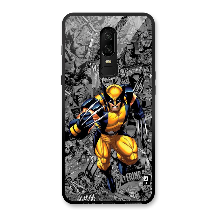 Logan Stance Glass Back Case for OnePlus 6