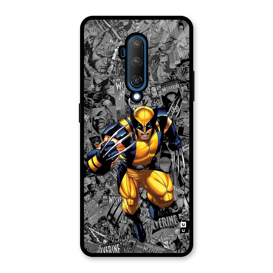 Logan Stance Glass Back Case for OnePlus 7T Pro