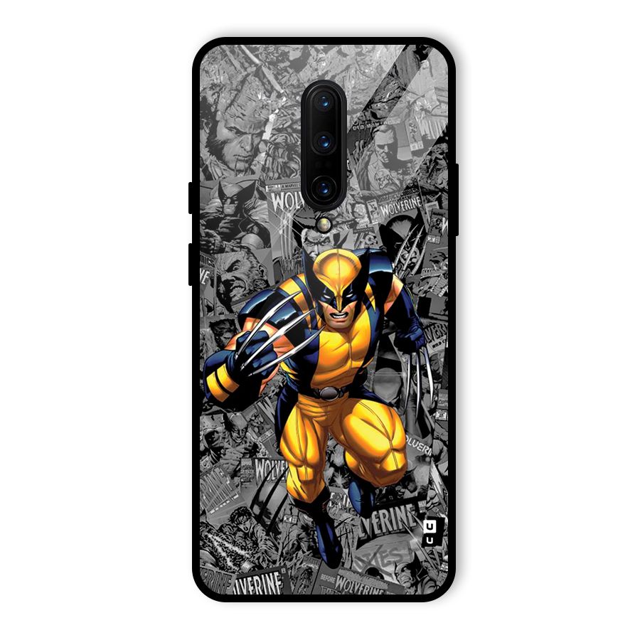 Logan Stance Glass Back Case for OnePlus 7 Pro