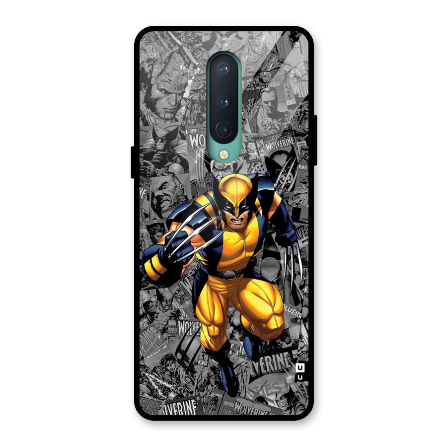 Logan Stance Glass Back Case for OnePlus 8