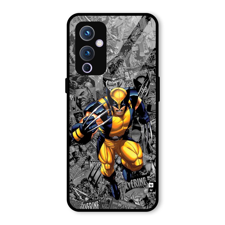 Logan Stance Glass Back Case for OnePlus 9