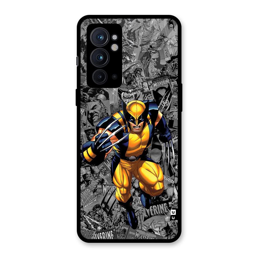 Logan Stance Glass Back Case for OnePlus 9RT 5G