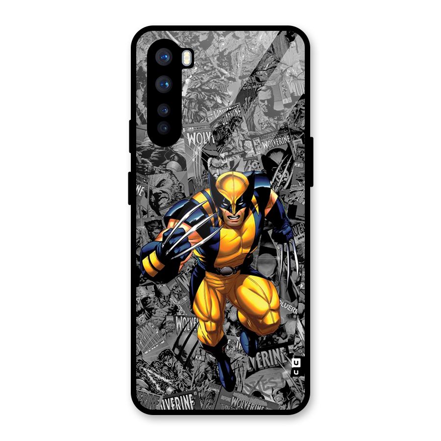 Logan Stance Glass Back Case for OnePlus Nord