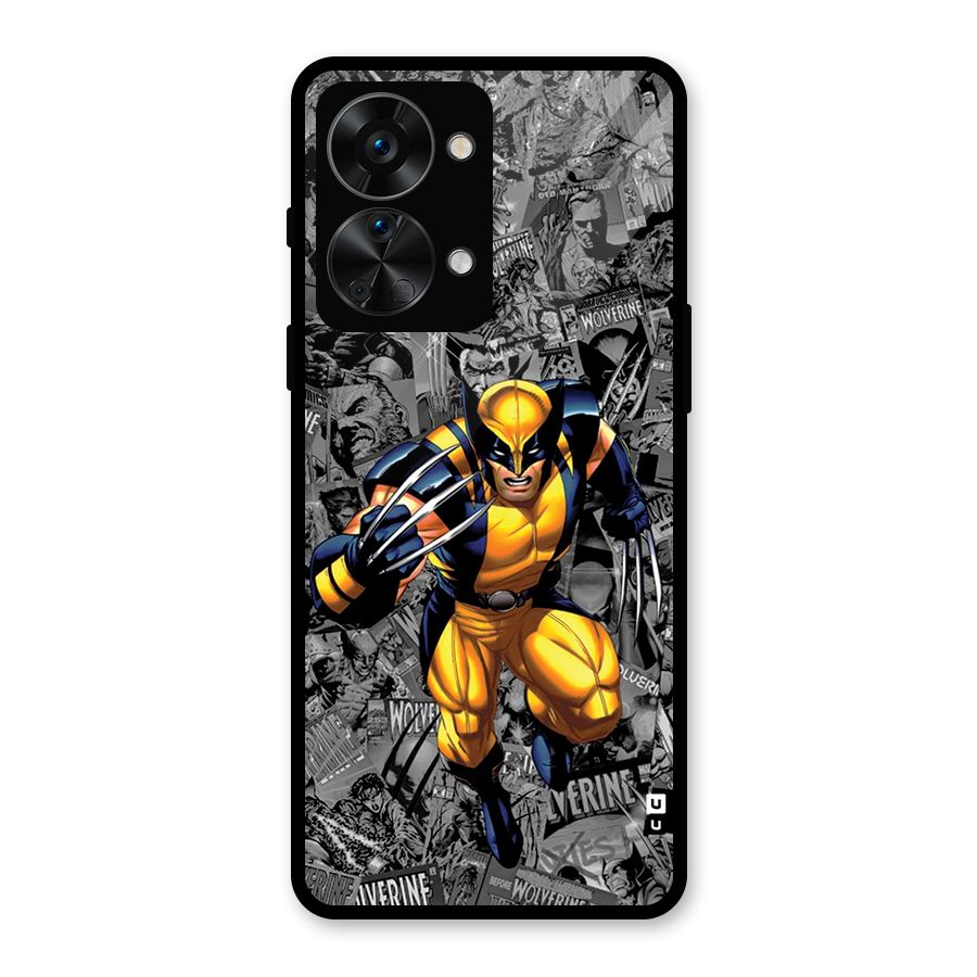 Logan Stance Glass Back Case for OnePlus Nord 2T