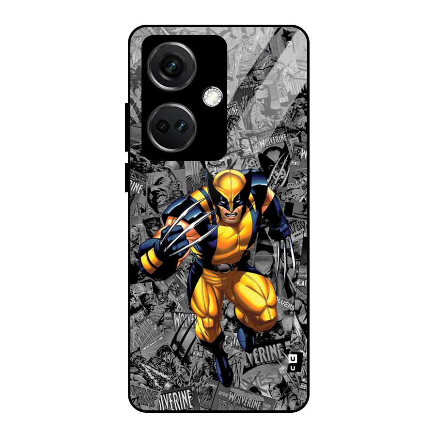 Logan Stance Glass Back Case for OnePlus Nord CE 3 5G