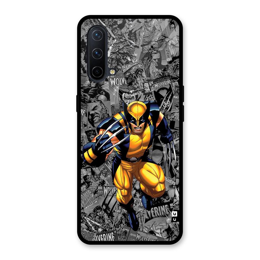 Logan Stance Glass Back Case for OnePlus Nord CE 5G