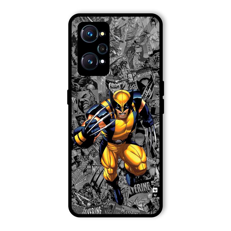 Logan Stance Glass Back Case for Realme GT 2