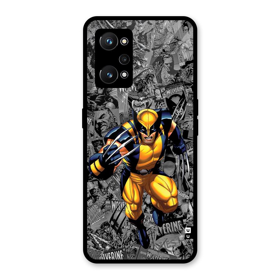 Logan Stance Glass Back Case for Realme GT Neo 3T