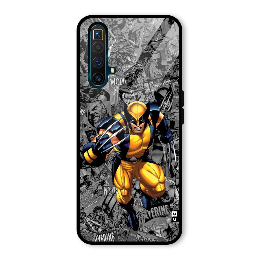 Logan Stance Glass Back Case for Realme X3 SuperZoom