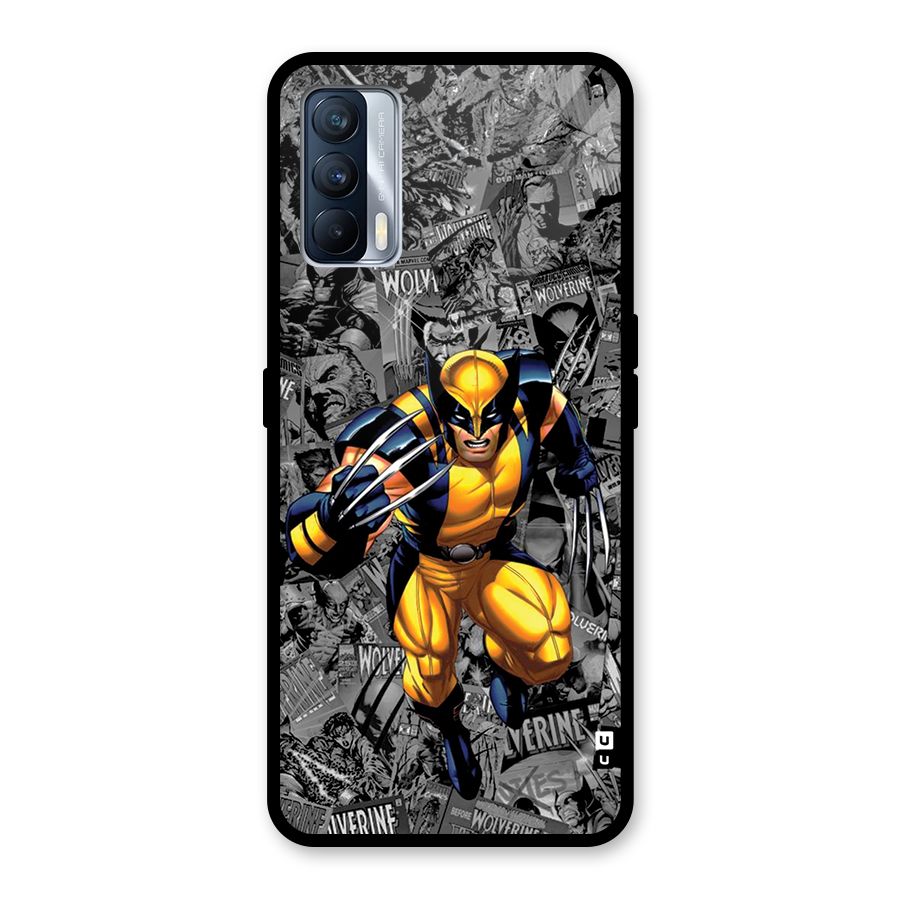 Logan Stance Glass Back Case for Realme X7