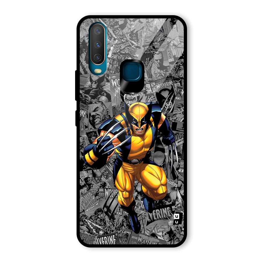 Logan Stance Glass Back Case for Vivo U10