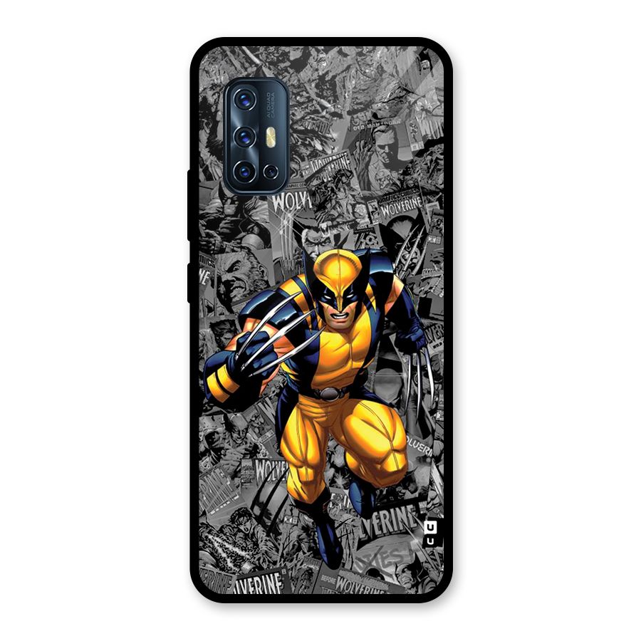 Logan Stance Glass Back Case for Vivo V17