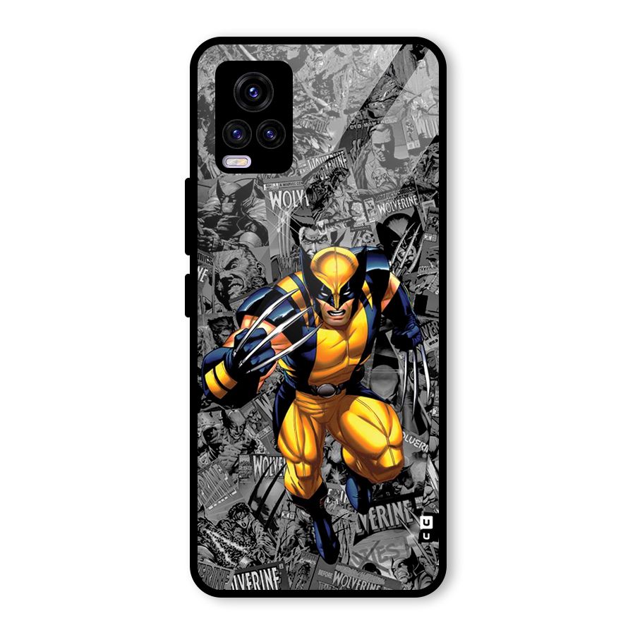 Logan Stance Glass Back Case for Vivo V20