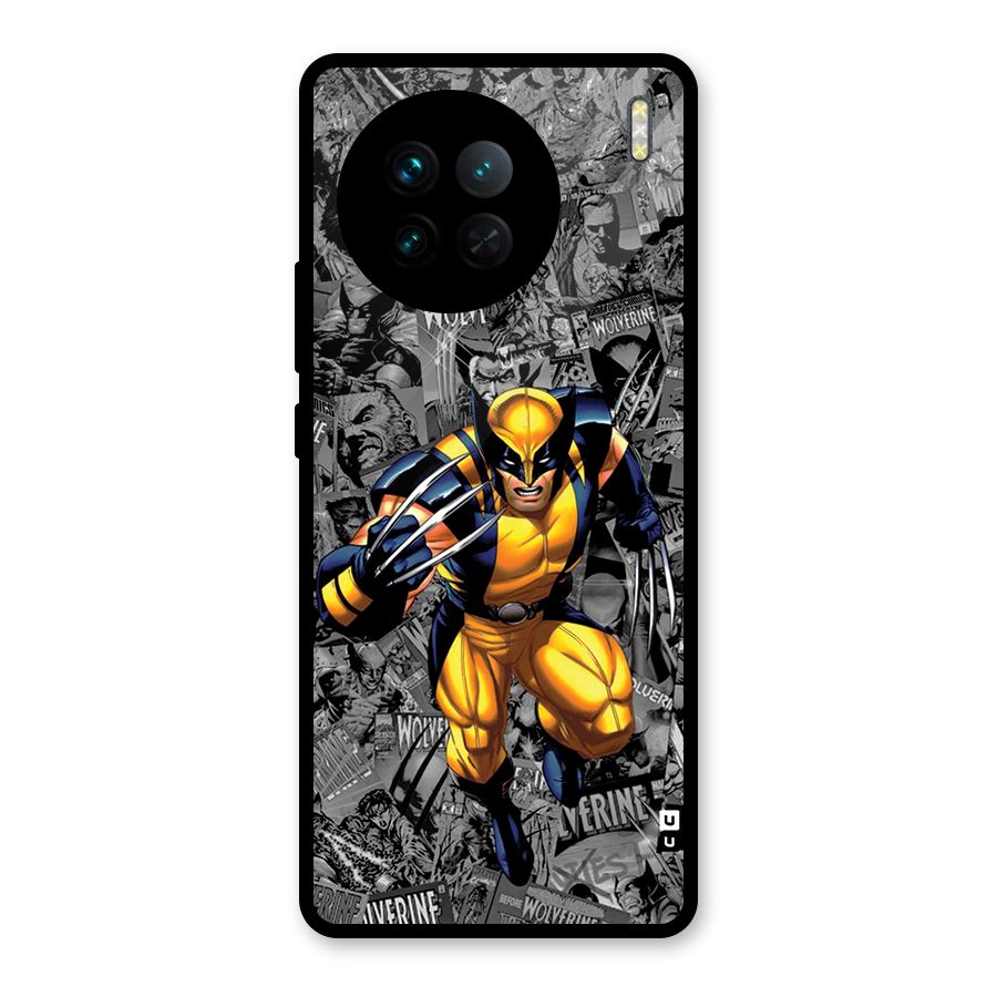 Logan Stance Glass Back Case for Vivo X90