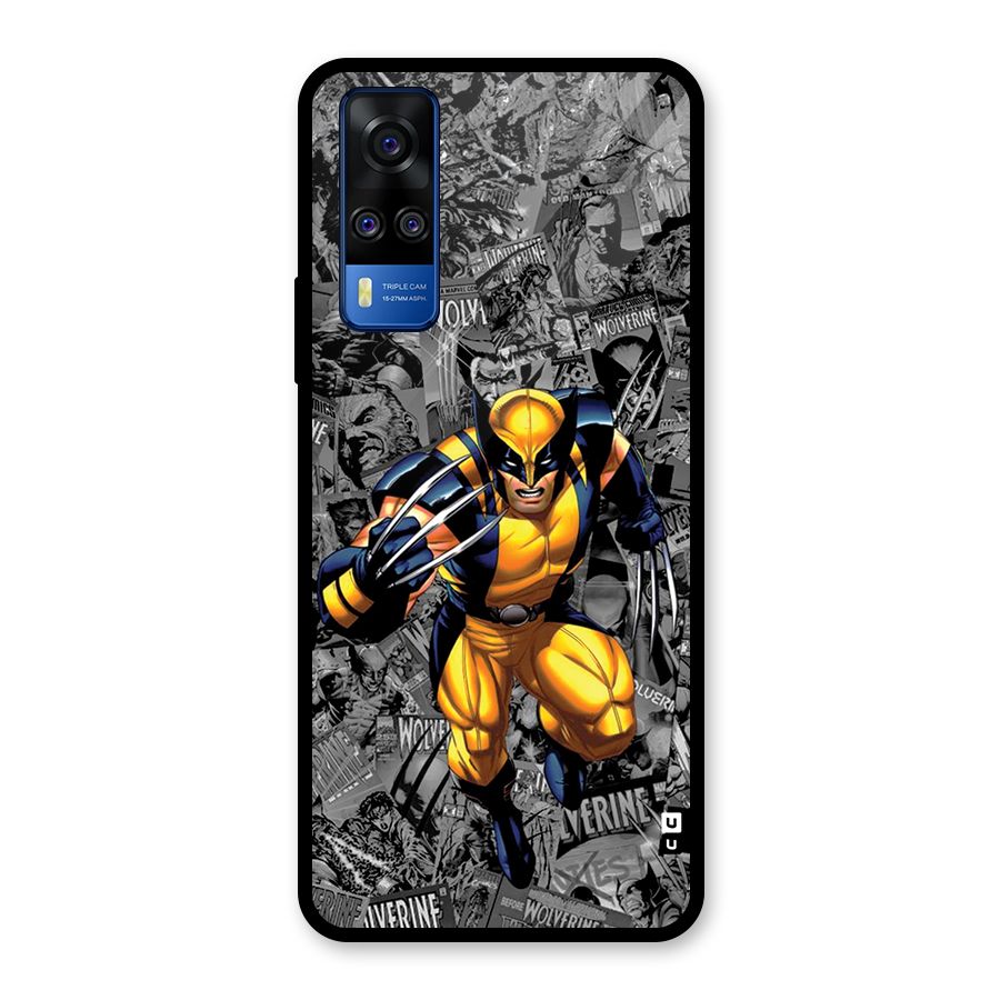 Logan Stance Glass Back Case for Vivo Y31