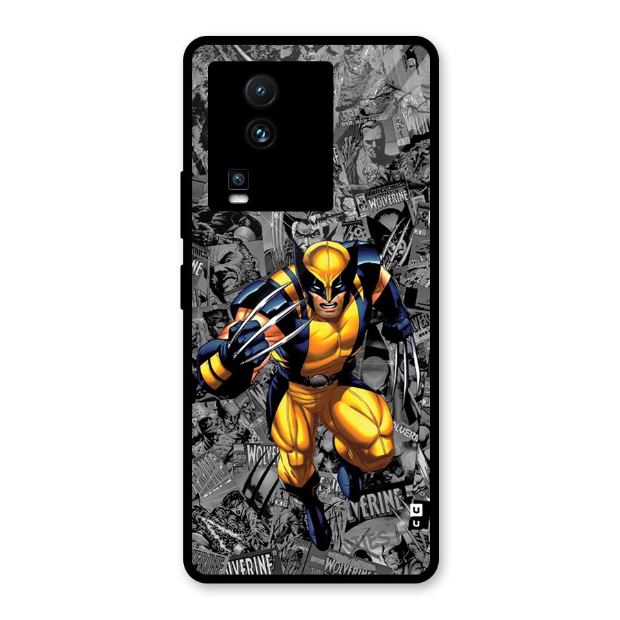 Logan Stance Glass Back Case for Vivo iQOO Neo 7