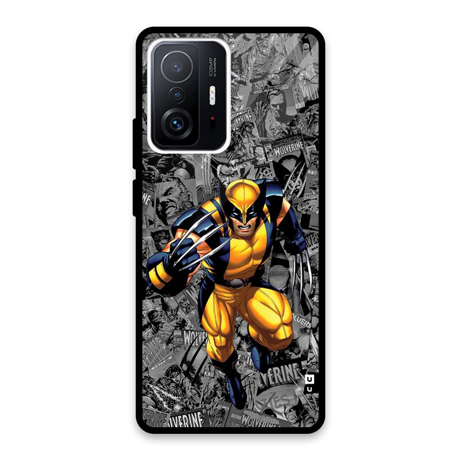 Logan Stance Glass Back Case for Xiaomi 11T Pro