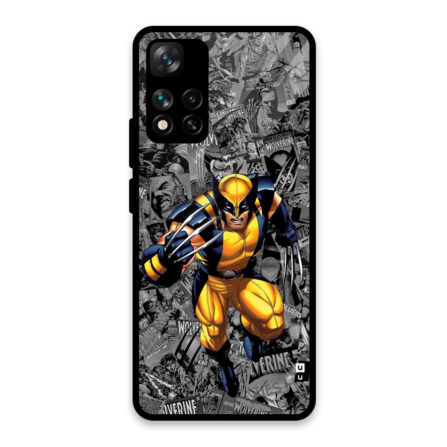 Logan Stance Glass Back Case for Xiaomi 11i 5G