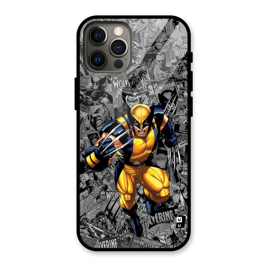 Logan Stance Glass Back Case for iPhone 12 Pro