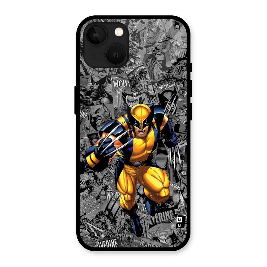 Logan Stance Glass Back Case for iPhone 13