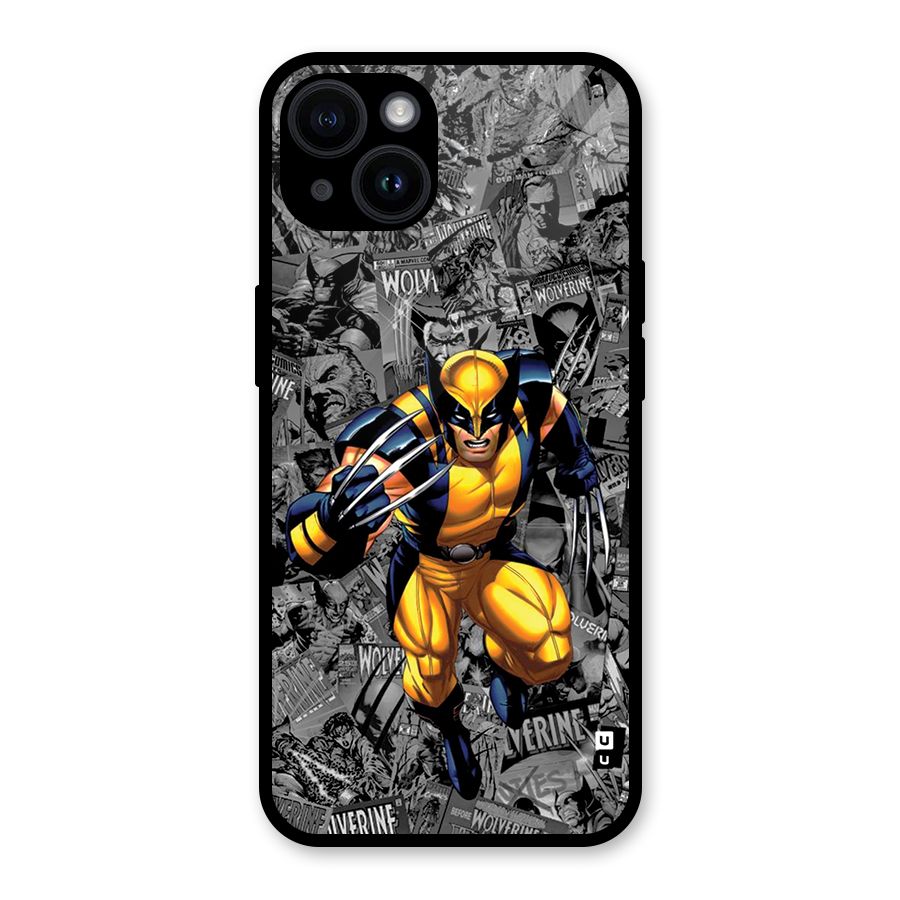 Logan Stance Glass Back Case for iPhone 14