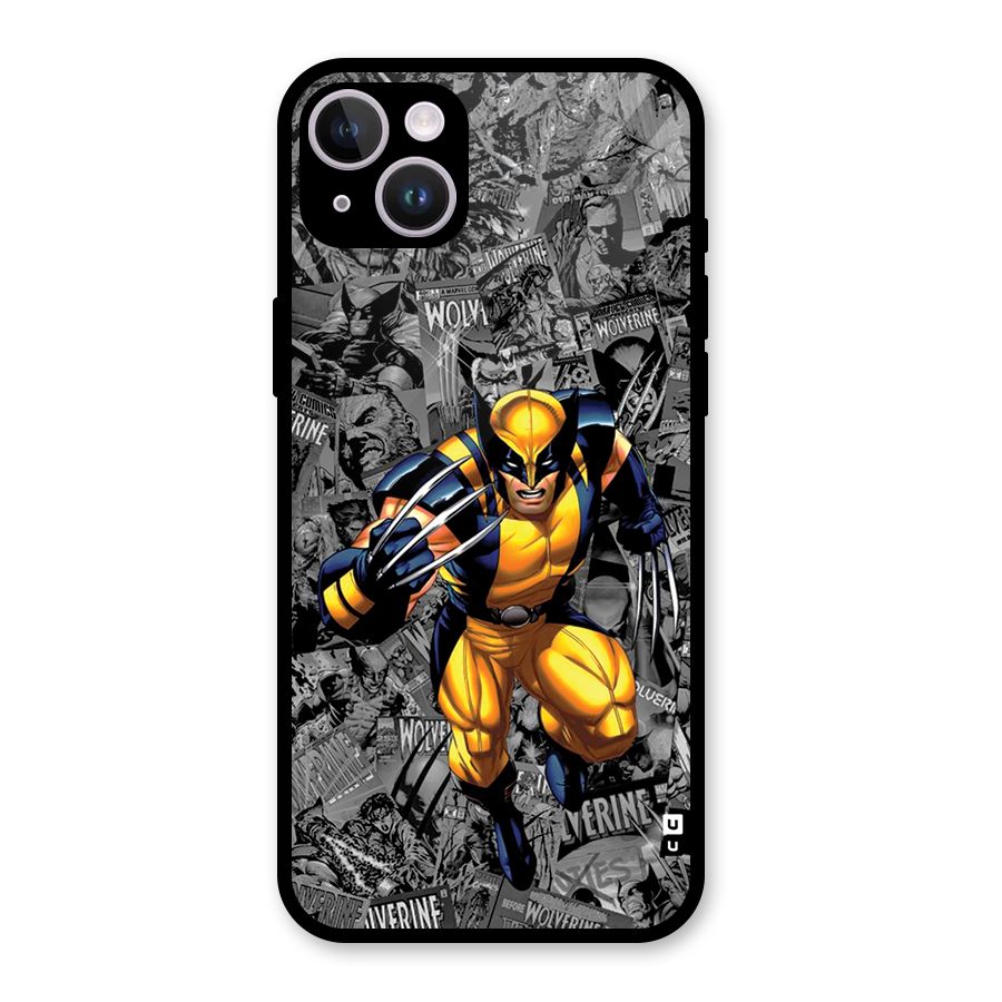 Logan Stance Glass Back Case for iPhone 14 Plus