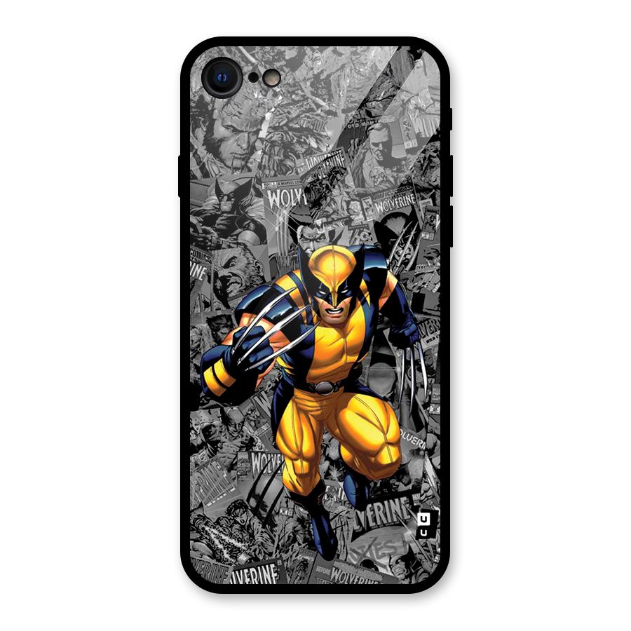Logan Stance Glass Back Case for iPhone 7