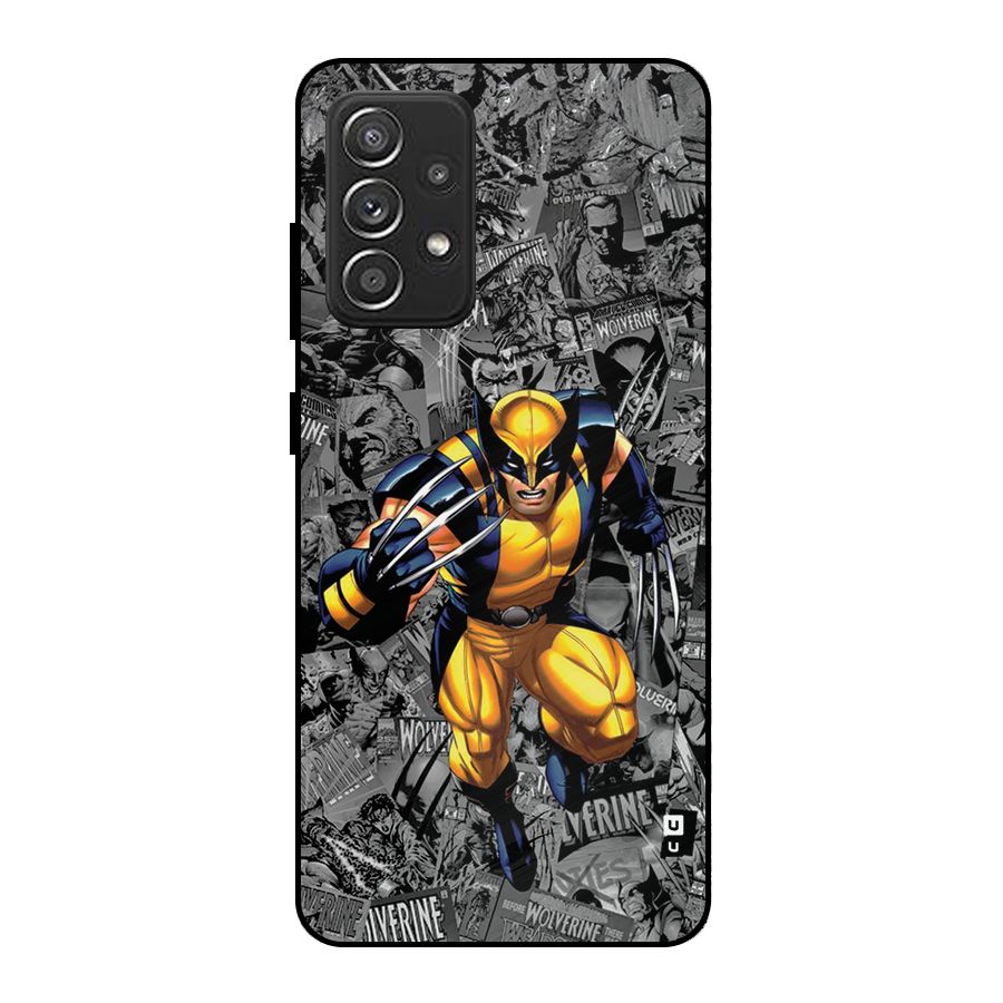 Logan Stance Metal Back Case for Galaxy A52s 5G