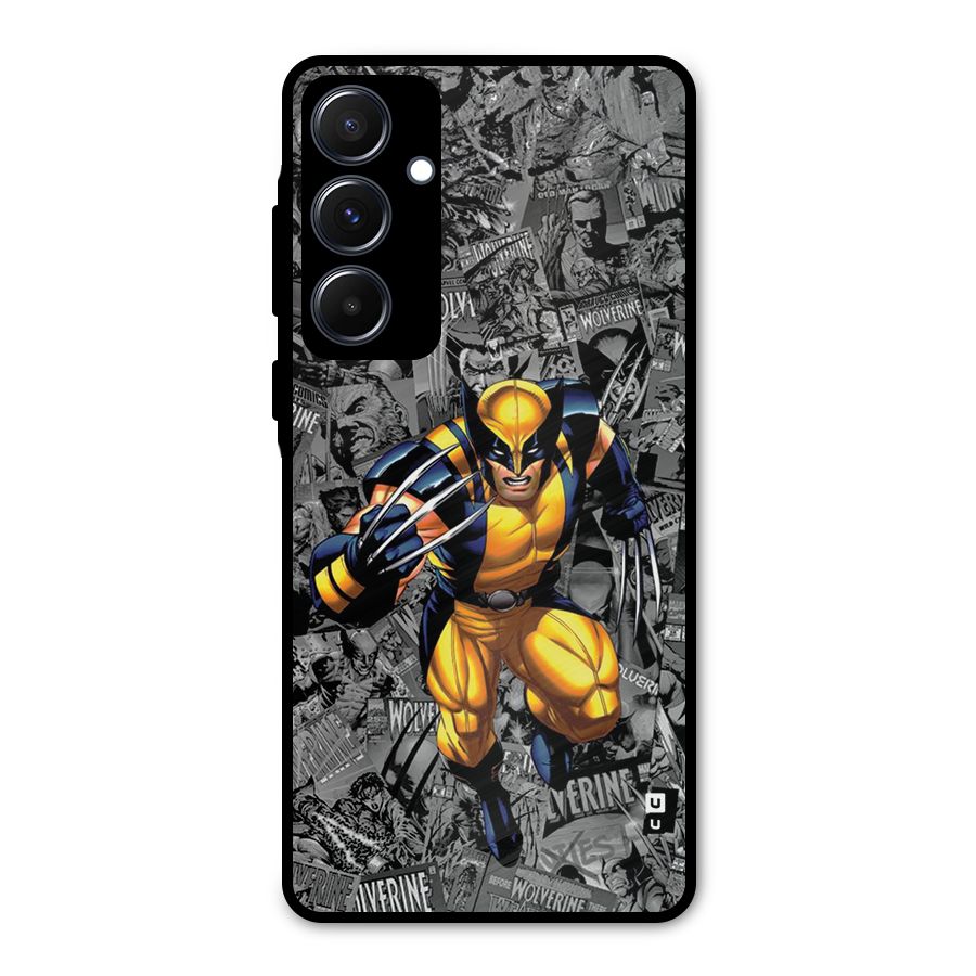 Logan Stance Metal Back Case for Galaxy A55