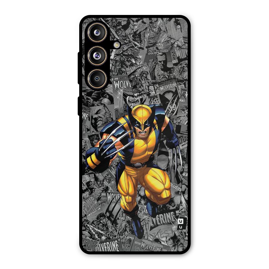 Logan Stance Metal Back Case for Galaxy F55