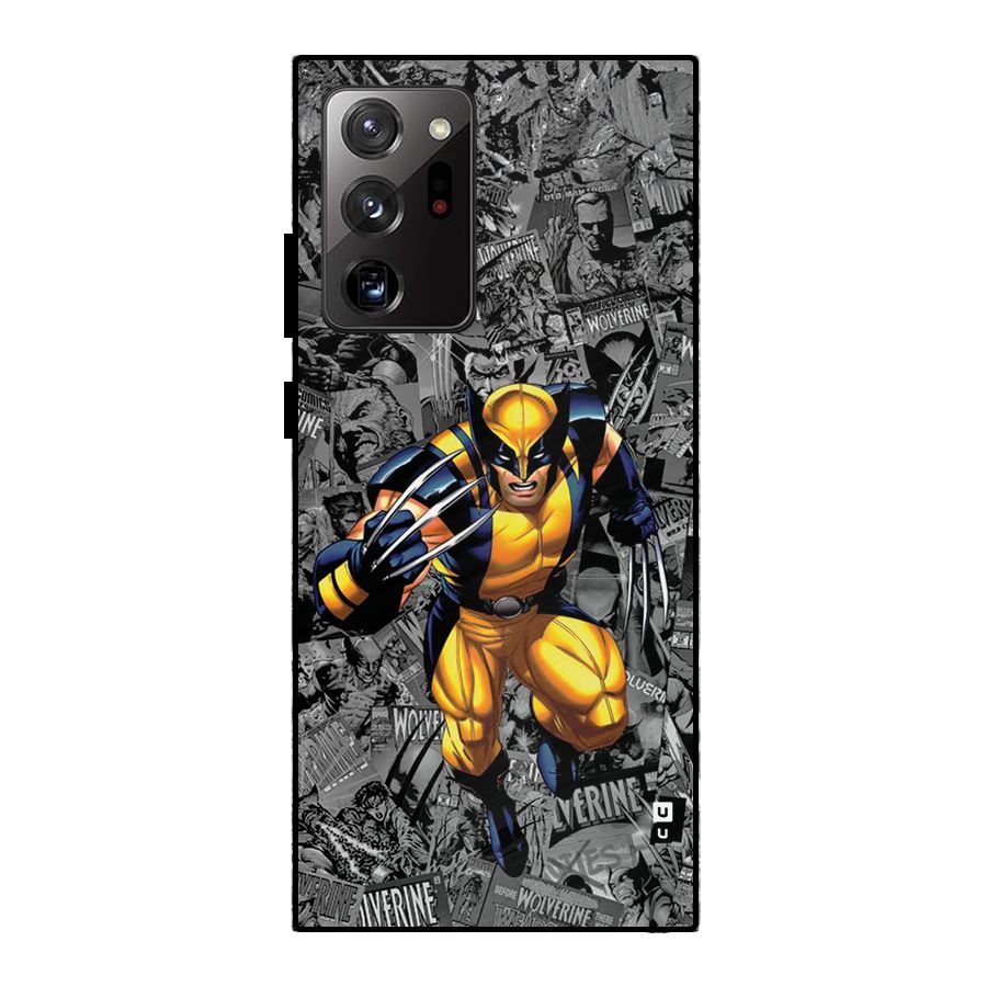 Logan Stance Metal Back Case for Galaxy Note 20 Ultra 5G