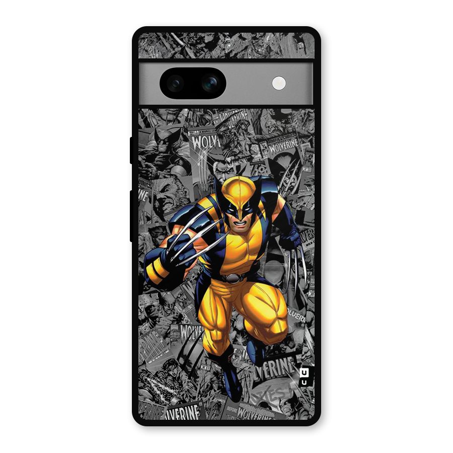Logan Stance Metal Back Case for Google Pixel 7a