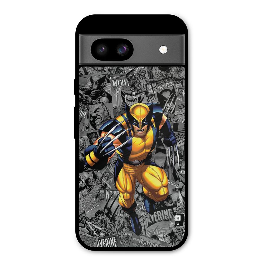 Logan Stance Metal Back Case for Google Pixel 8a