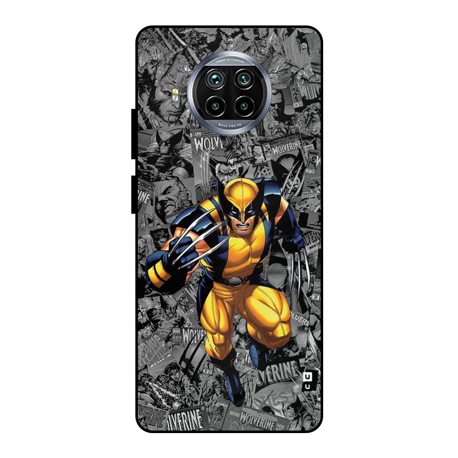 Logan Stance Metal Back Case for Mi 10i