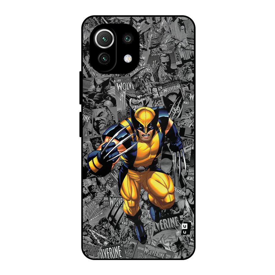 Logan Stance Metal Back Case for Mi 11 Lite NE 5G