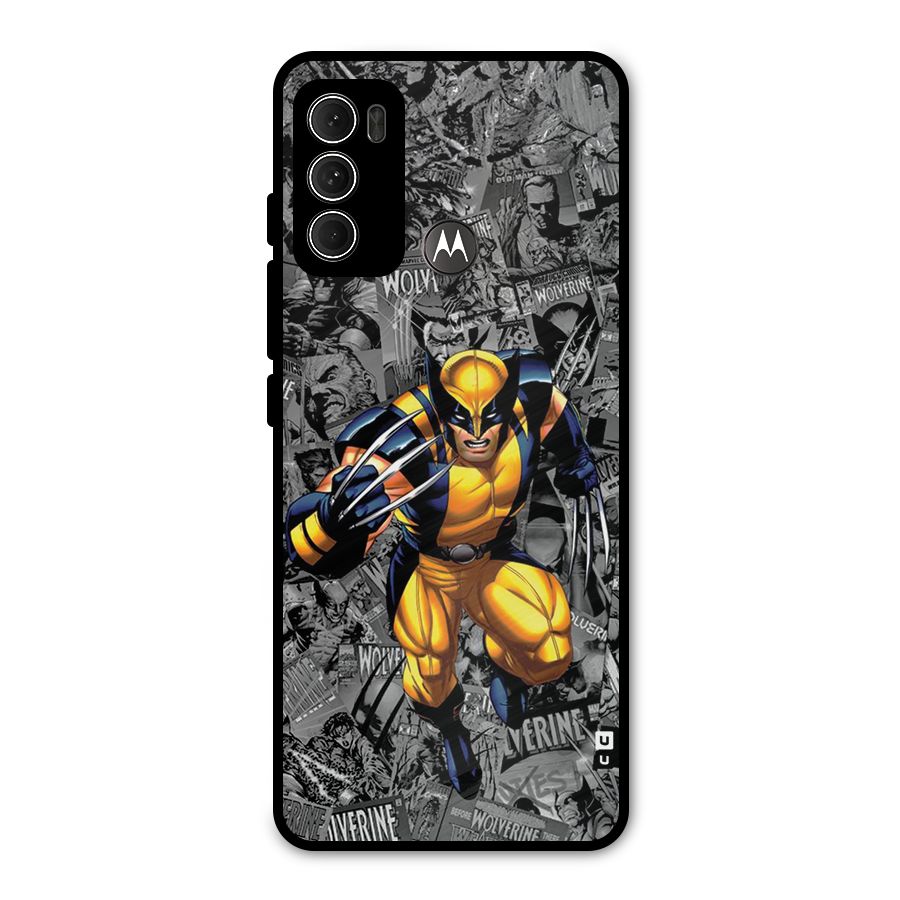 Logan Stance Metal Back Case for Moto G60